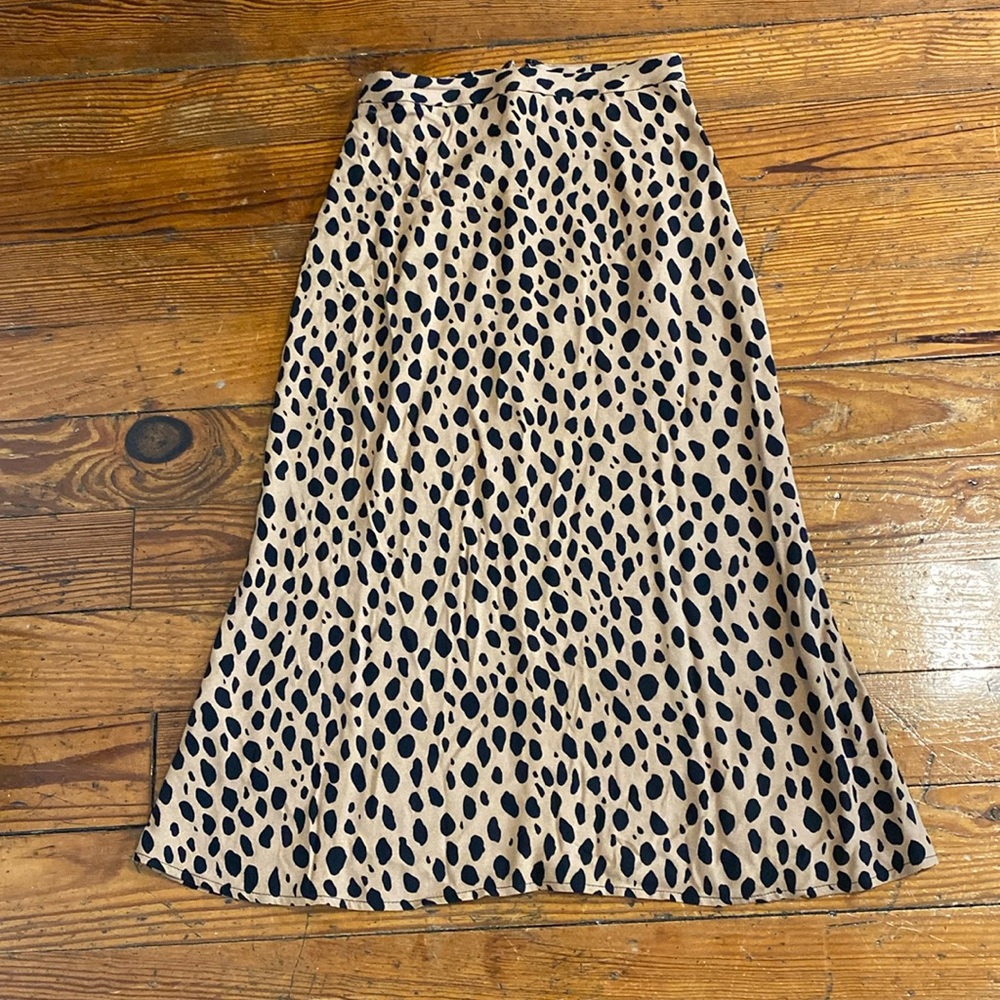 Reformation petite midi skirt